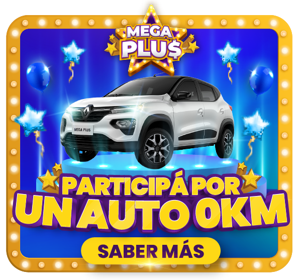 Participá por un auto 0km – Mega Plu$